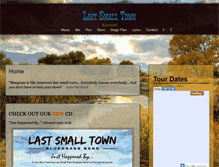 Tablet Screenshot of lastsmalltown.com